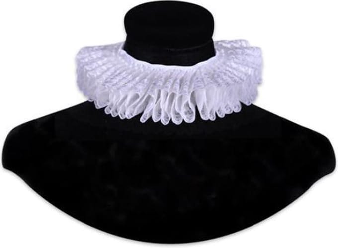 Witbaard Pietenkraag Avila Deluxe Polyester Wit One-size