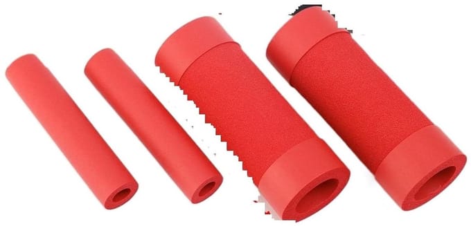 Handvatband Stuurhoes - Fietsgrepen - Comfortabel Fietsen - Ergonomisch Ontwerp - 1 Meter - Rood