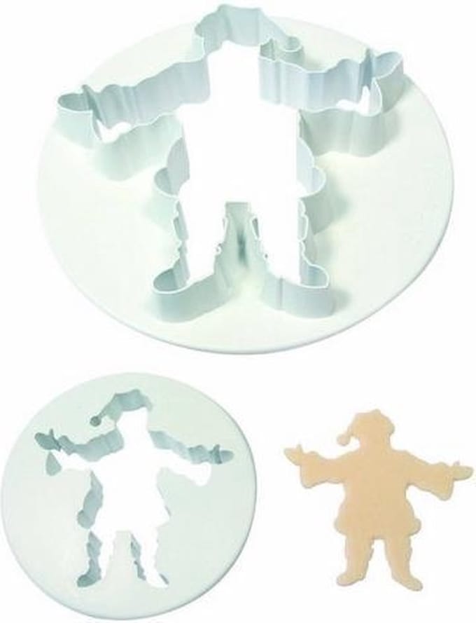 PME Uitstekerset Kerstman set/2
