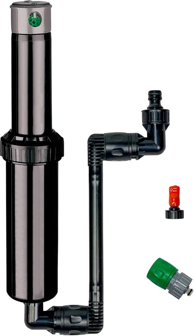 Verstelbare Sproeier - Pop-up Sprinkler - Gazon Besproeien - Snelslangaansluiting - 5 Inch Hoog