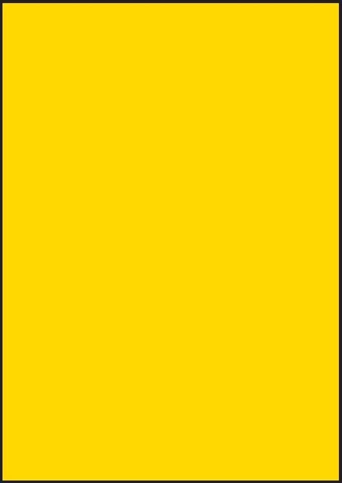 Gele A4 etiketten 210 x 297 mm (100 vel)