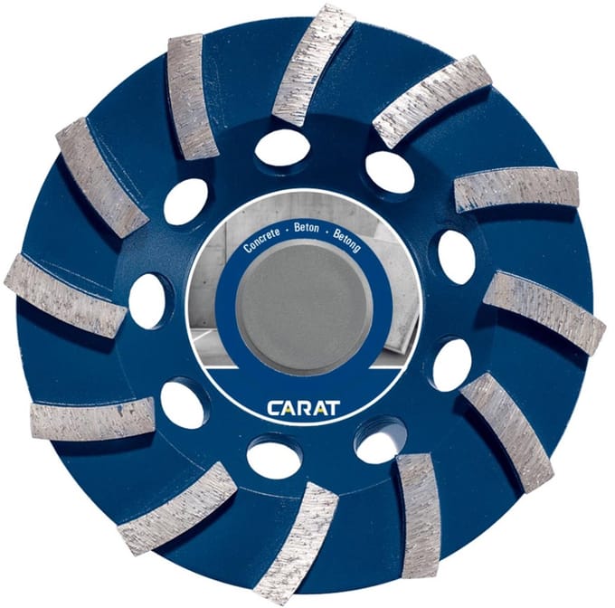Carat Slijpkop Beton Ø125X22,2Mm Dustec® Dg Classic
