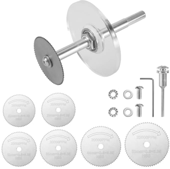 Solidchoice - PVC Binnenpijpsnijder Set met 6 Zaagbladen