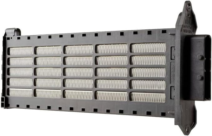 Condensator - Airco Onderdeel - Auto Koeling - Aluminium Materiaal - 18.85 cm - Grijs