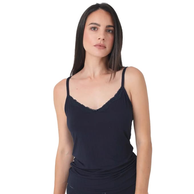 Damestanktop Sassa Bamboo Jacquard