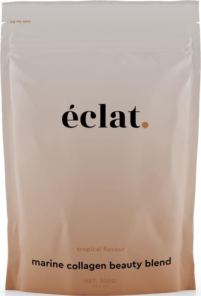 éclat Marine Collagen Beauty Blend ® (30 sachets met 6 gram type 1 en 3 vis collageen peptides) - Collageen poeder - Collageen supplement