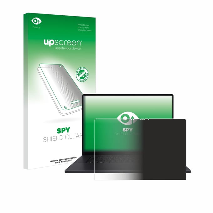 upscreen - privacy screenprotector voor ASUS ProArt P16 - Folie Beschermfolie Blauwlichtfilter