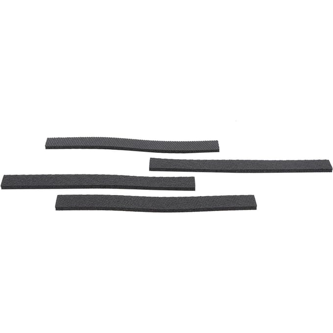 4 Pièces Roue de Robot Laveur Pneu Cuir Peau Fœtale Remplacement Convient pour Braava 380t gray