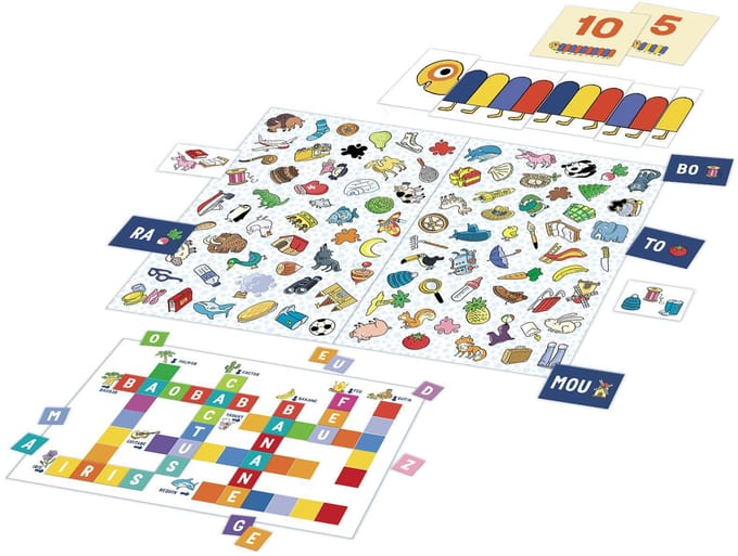 Coffret éducatif - NATHAN - La petite école - En route vers le CP ! - Jeux progressifs - Mixte pur