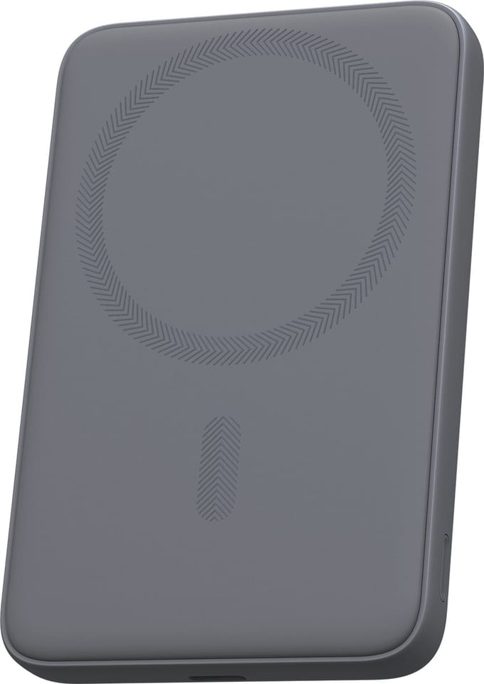 AUKEY PB-MS03 - Draadloze Power Bank - MagFusion Slim 5000mAh - Space Grey