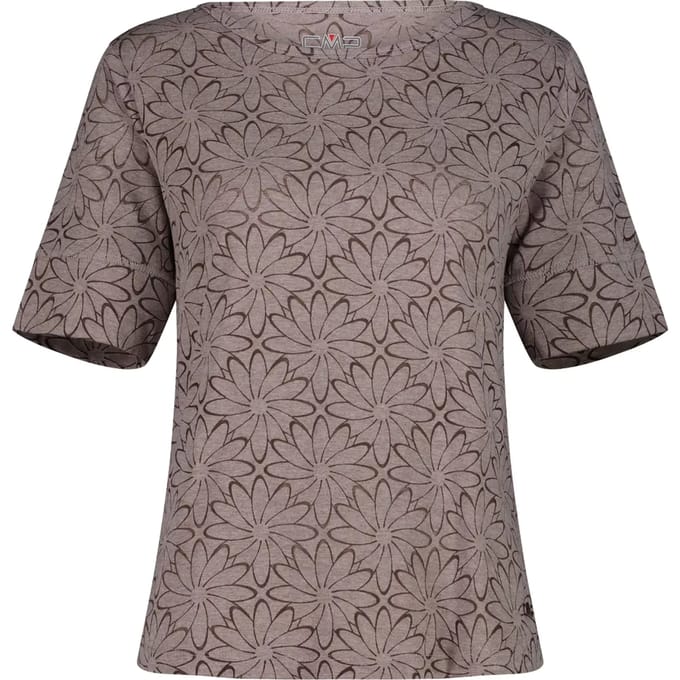 Dames-T-shirt met opdruk CMP