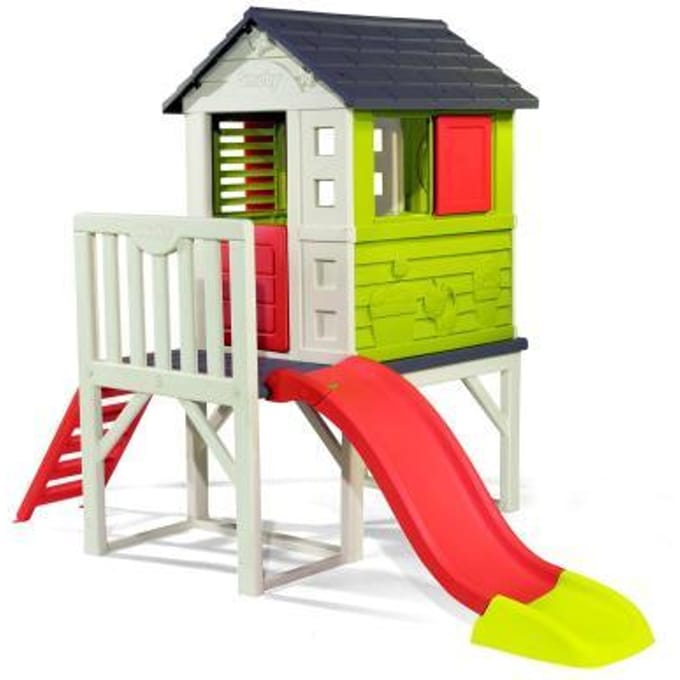 Speelhuis - Paalwoning met Glijbaan