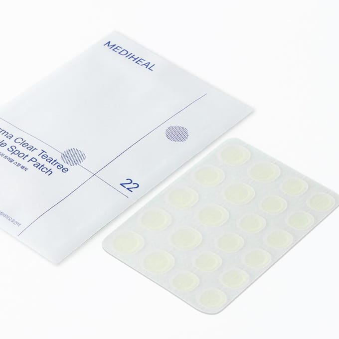 [MEDIHEAL] Derma Clear Teatree Trouble Spot-pleister 44EA gray