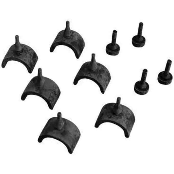 Shad Sh23 Rubberen Reserveonderdelen Zwart