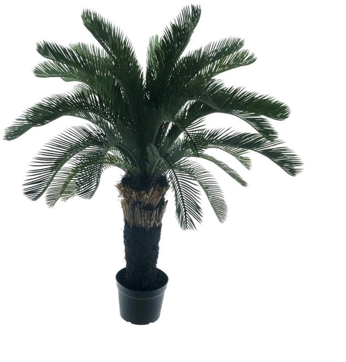 Kunstplant Cycas Palm in Pot Groen - 130 cm