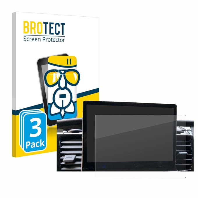 Screenprotector 3 Stuks voor Ford Transit SYNC 4 Beschermglas transparant