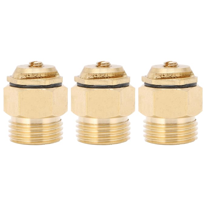 3 STKS G1/2 Refractie Sproeikop Verstelbaar Koperen Micro Sproeikop Tuinirrigatie beige