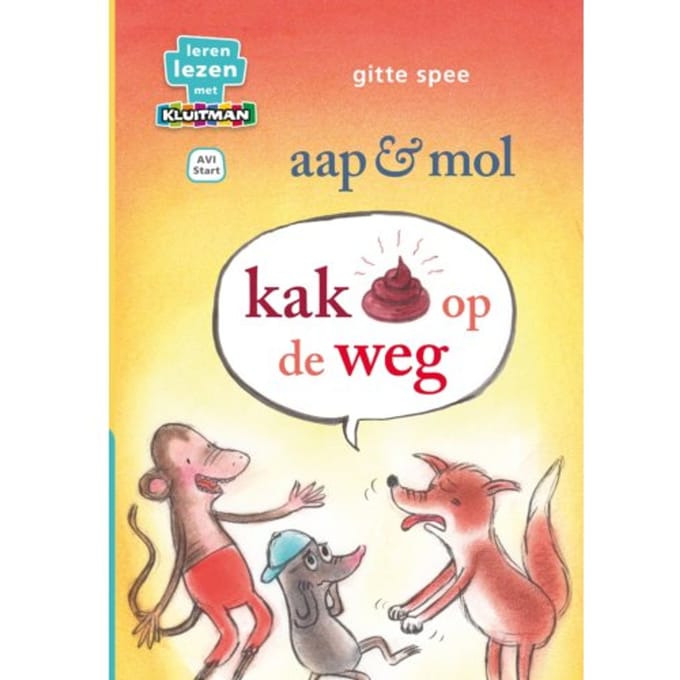 Aap En Mol. Kak Op De Weg - Leren Lezen Met Kluitman - Gitte Spee