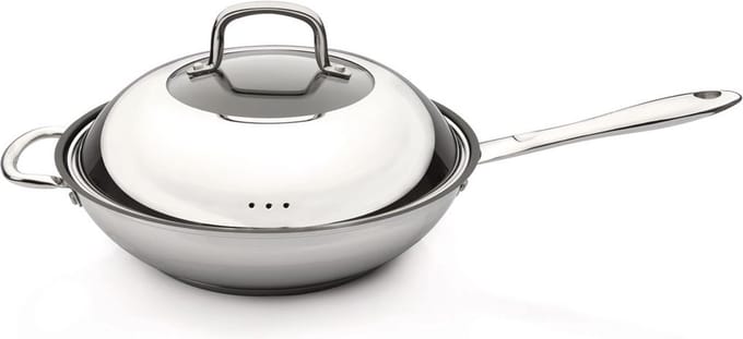 BergHOFF Collect & Cook Wokpan 2 Handvaten Met Deksel Ø28cm