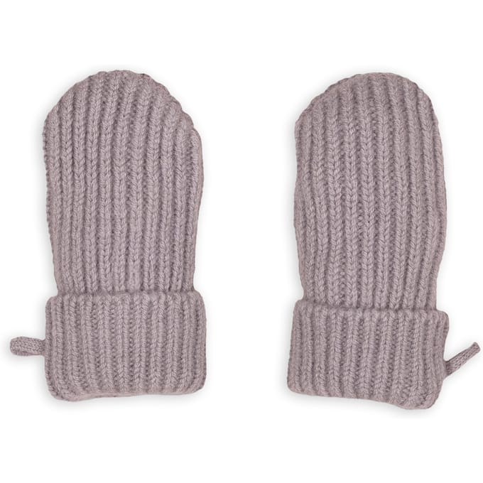 Lodger - Wollen wanten baby Merino meisje - 1-2 jaar - roze