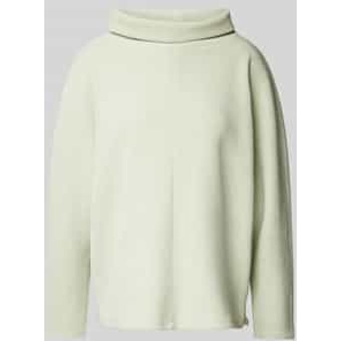 Sweatshirt met col, model 'Umaja'