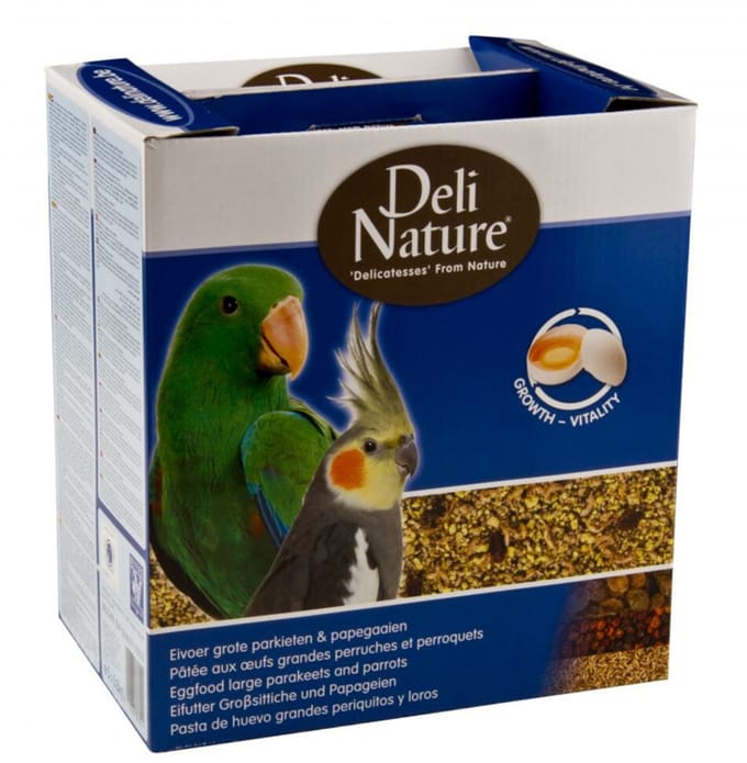Deli Nature Eivoer Parkiet en Papegaai 800 gr