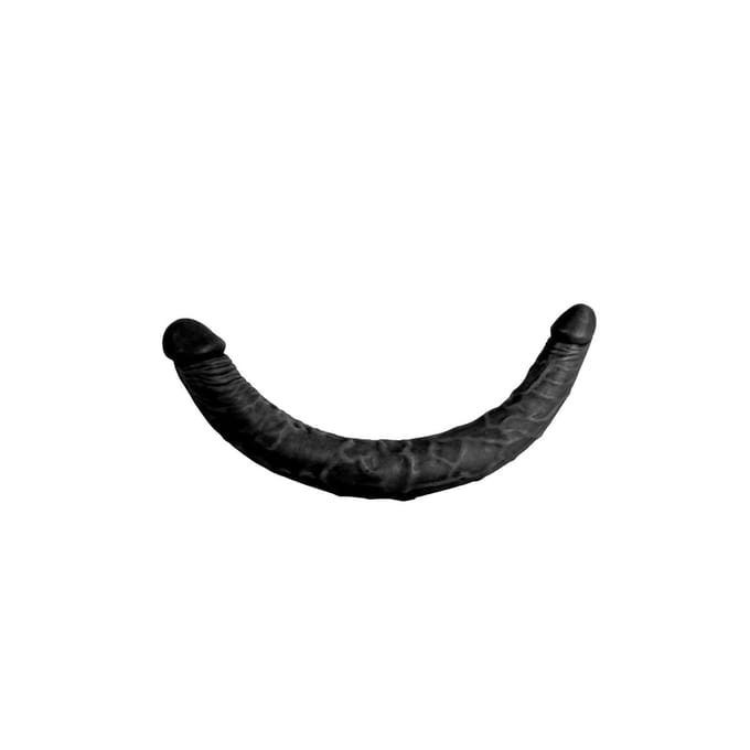 Kiotos Cox Dubbele Dildo 30 cm – zwart