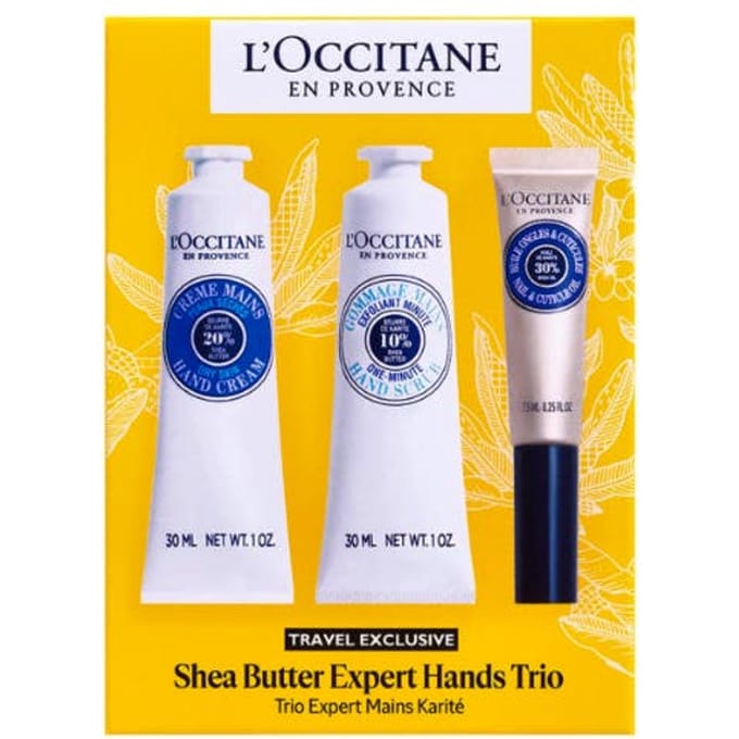 L'Occitane En Provence Shea Butter Body Care Set 30 ml + 30 ml + 7.5 ml