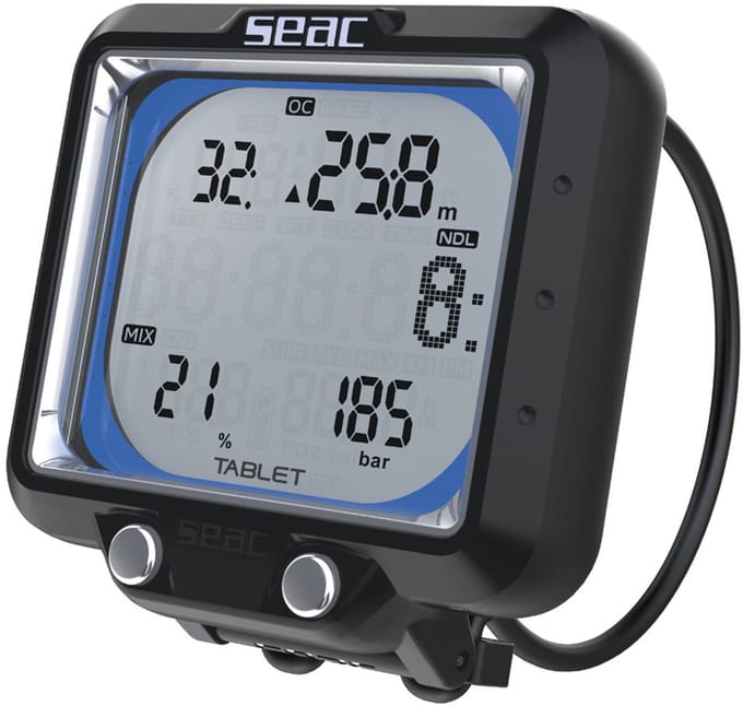 Seac Sub Tablet Duikcomputer Zwart/Blauw
