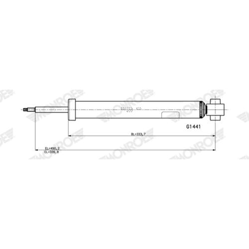 Schokdemper MONROE G1441