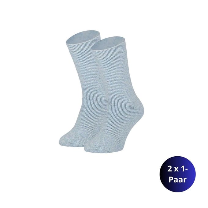 Morethansocks - Thermosokken dames - One Size - 2-Pack - Warme sokken - Wandelsokken