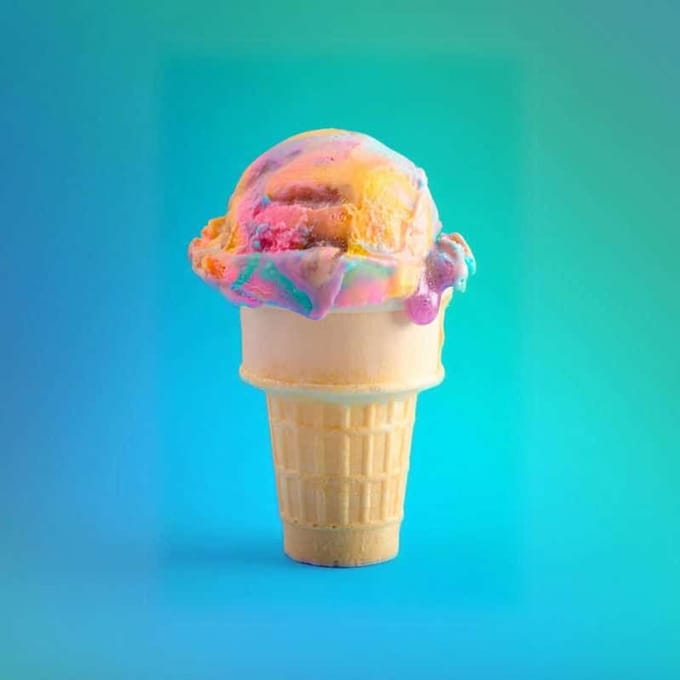 Geurolie - Regenboog Sherbet - 250 ml