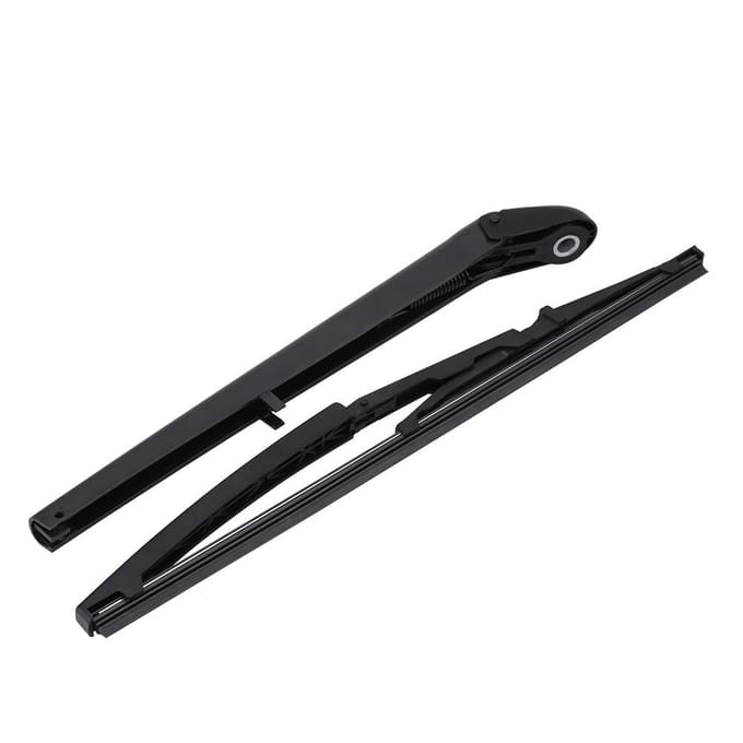 Ensemble Bras et Balai d'Essuie-Glace Arrière pour Fiat Panda ActiveDynamicEleganza 0412 black