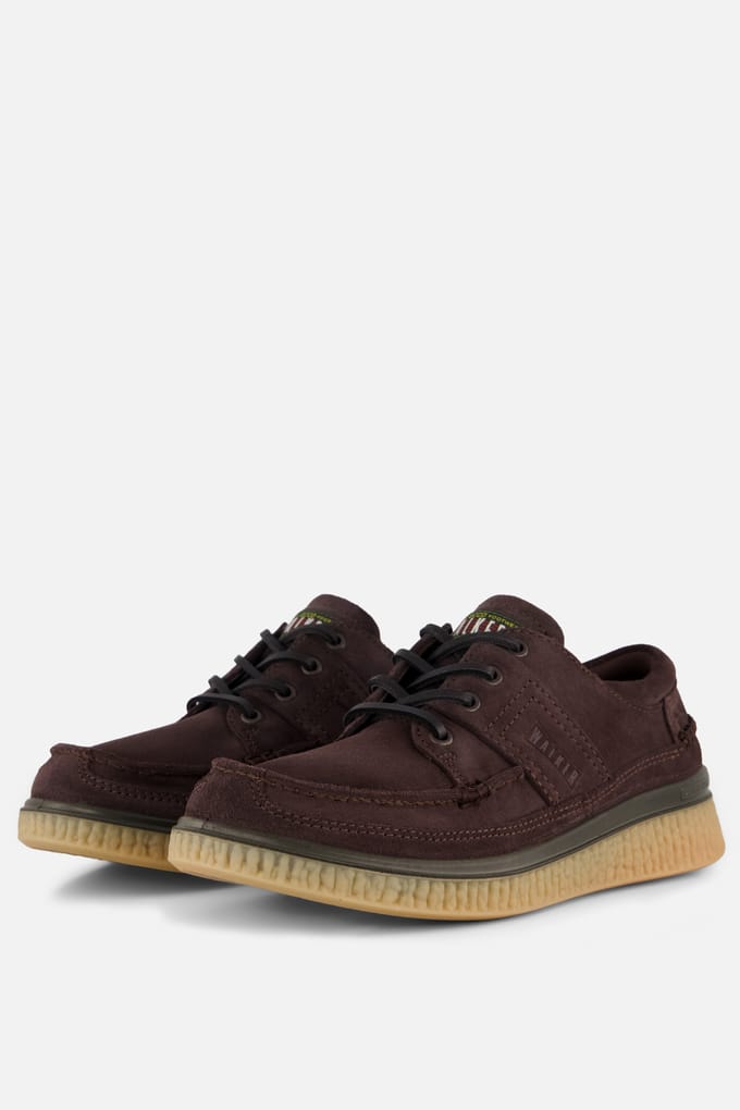 Ecco Walker 3.0 Veterschoenen bruin Suede - Maat 40