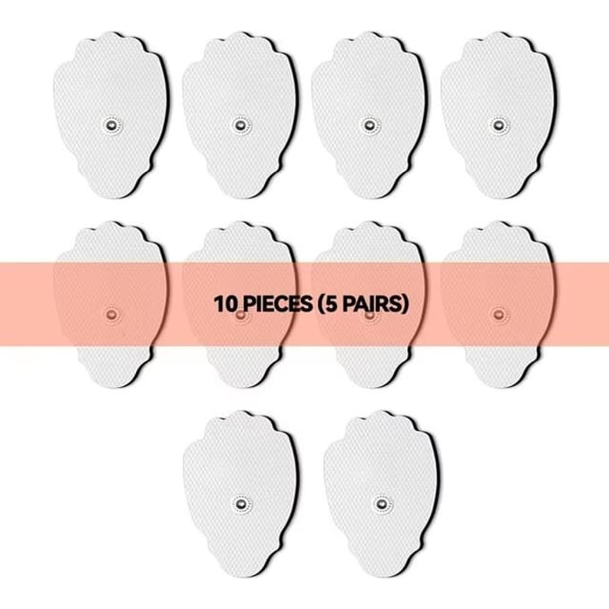 Patch d'Électrostimulation EMS Électrode Coussinets Stimulateur Musculaire Pour Acupuncture Physiothérapie Machine TENS Gel Conducteur Réutilisable