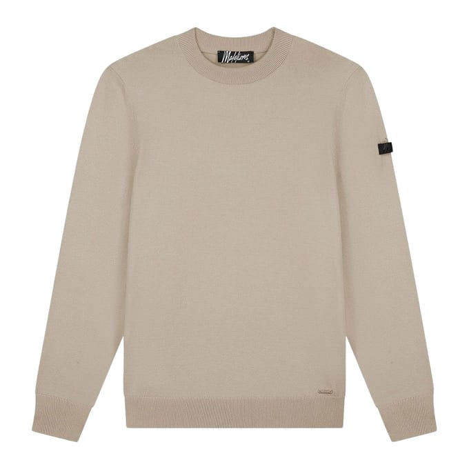 Malelions Knitted Crewneck Sweater Heren - Maat M