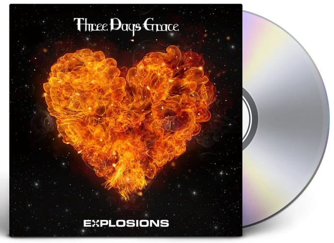 Three Days Grace CD - Explosions - voor Geen - standaard