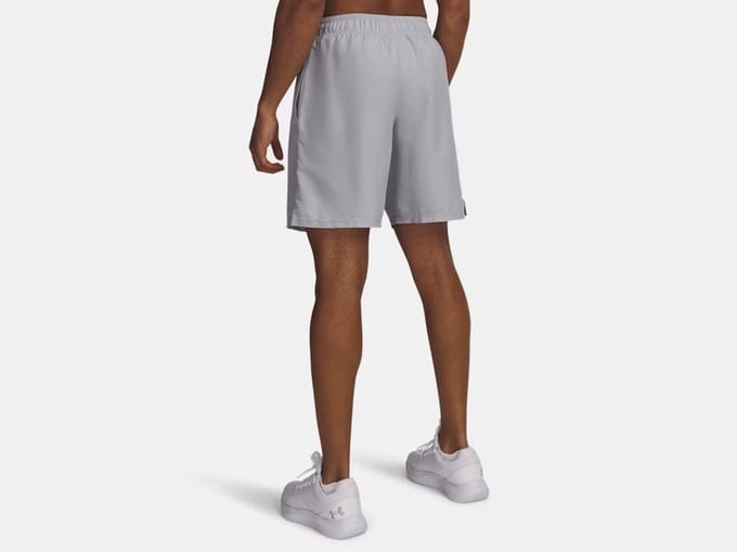 UNDER ARMOUR - ua tech woven wordmark short-gry - Training short heren - Grijs