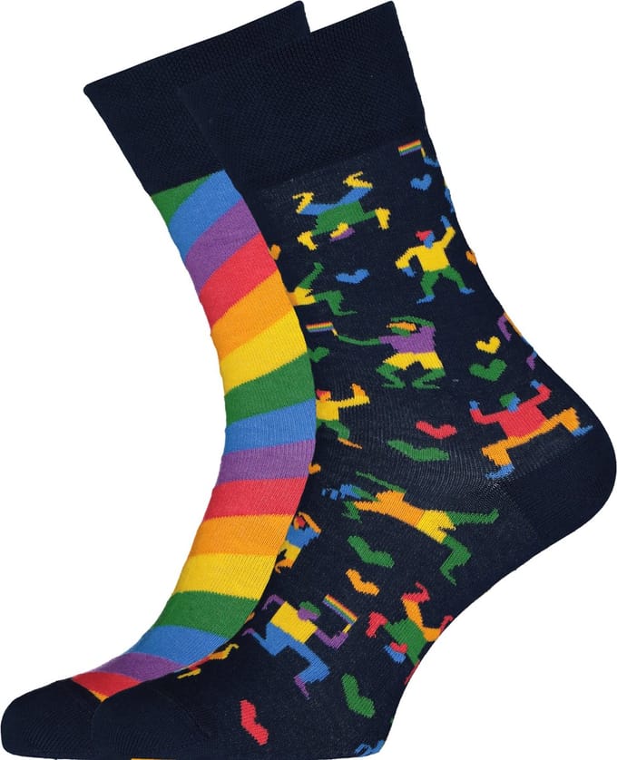 Many Mornings unisex sokken Over The Rainbow - Unisex - Maat: 35 - 38