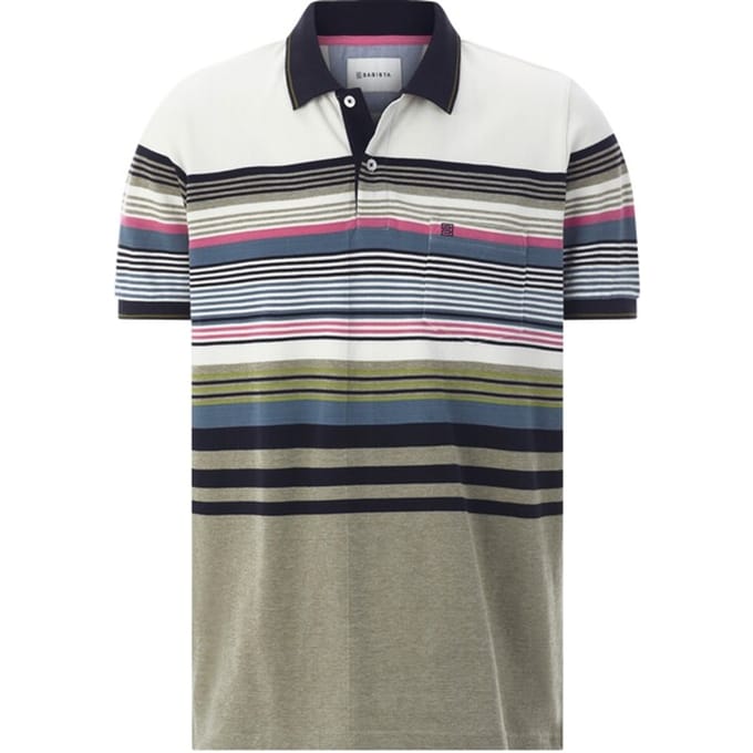 Babista herren Poloshirt - 48/50 - wit - Plus Size