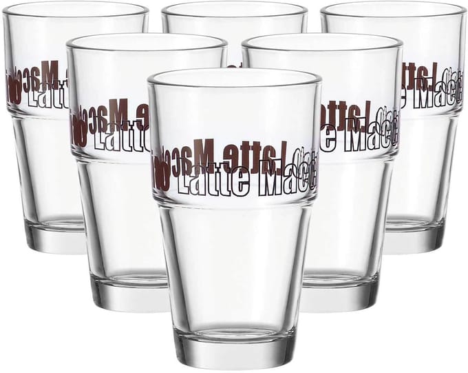 Leonardo Solo Latte Macchiato glas - 6 stuks