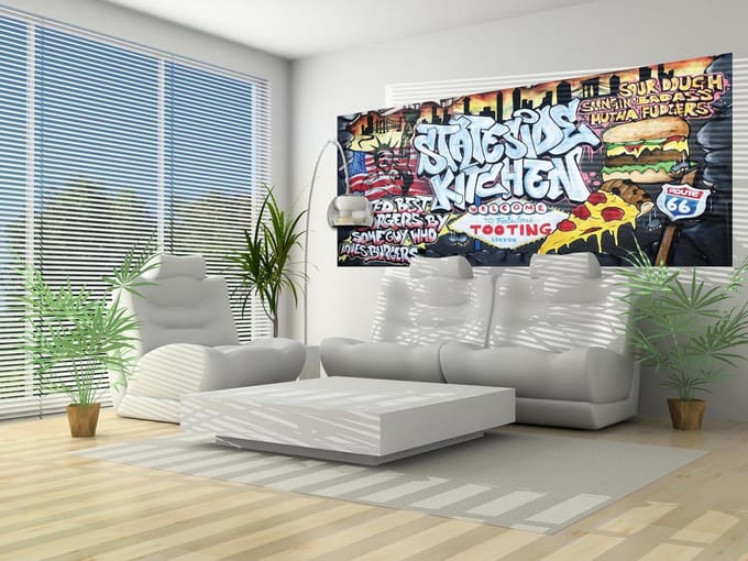 Graffiti Street Art  Photo Wallcovering