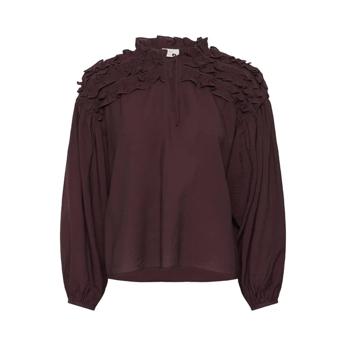 Damesblouse met lange mouwen KAFFE Nicole