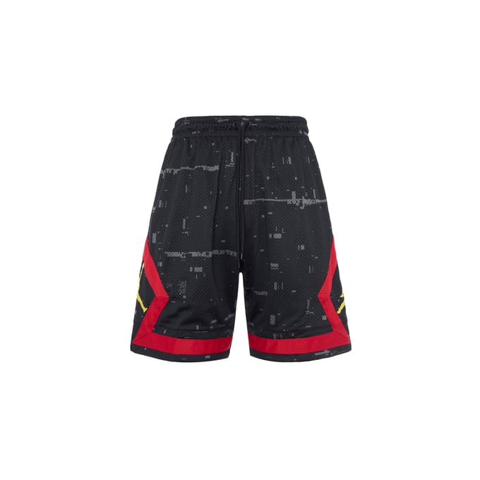 Shorts Décontractés Amples Droits Imprimés Logo Jordan Homme Bas Noir AQ0621-010 XXL black