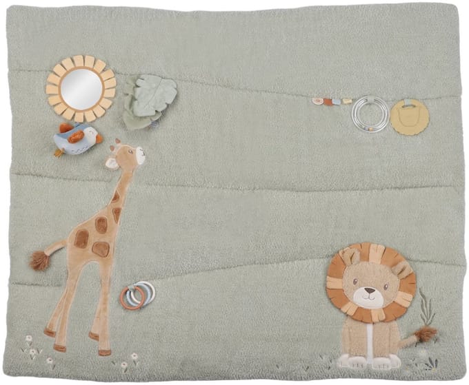 Little Dutch boxkleed Safari Friends Beigebrown unisex