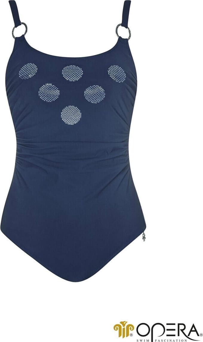Opera - Badpak - Glamour Dots Blue - Maat 38 C