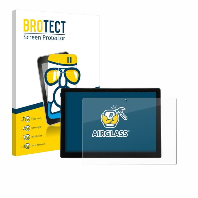 Screenprotector voor Wortmann Terra Pad 1200V2 12.3" Beschermglas transparant