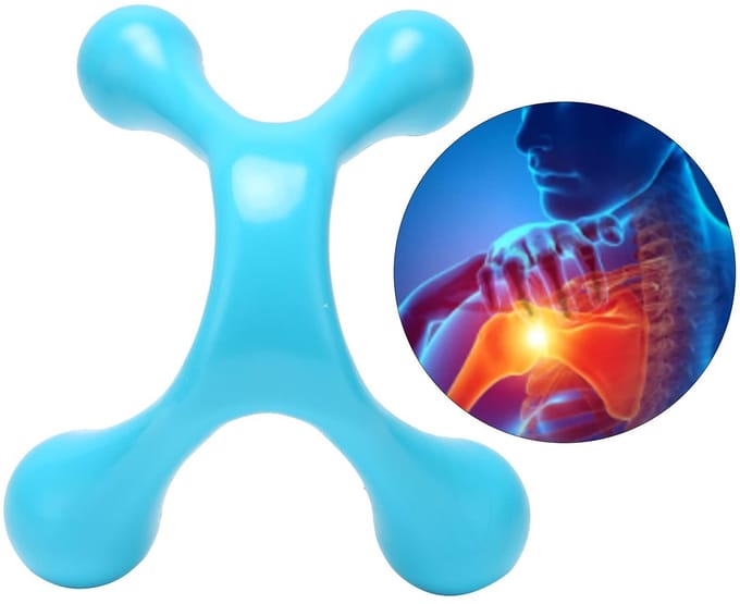 Vt products - Mini Handheld Massageapparaat - Triggerpunt Therapie - Verlicht Pijn en Stress - Compact Formaat - Massage Tool voor het Hele Lichaam -