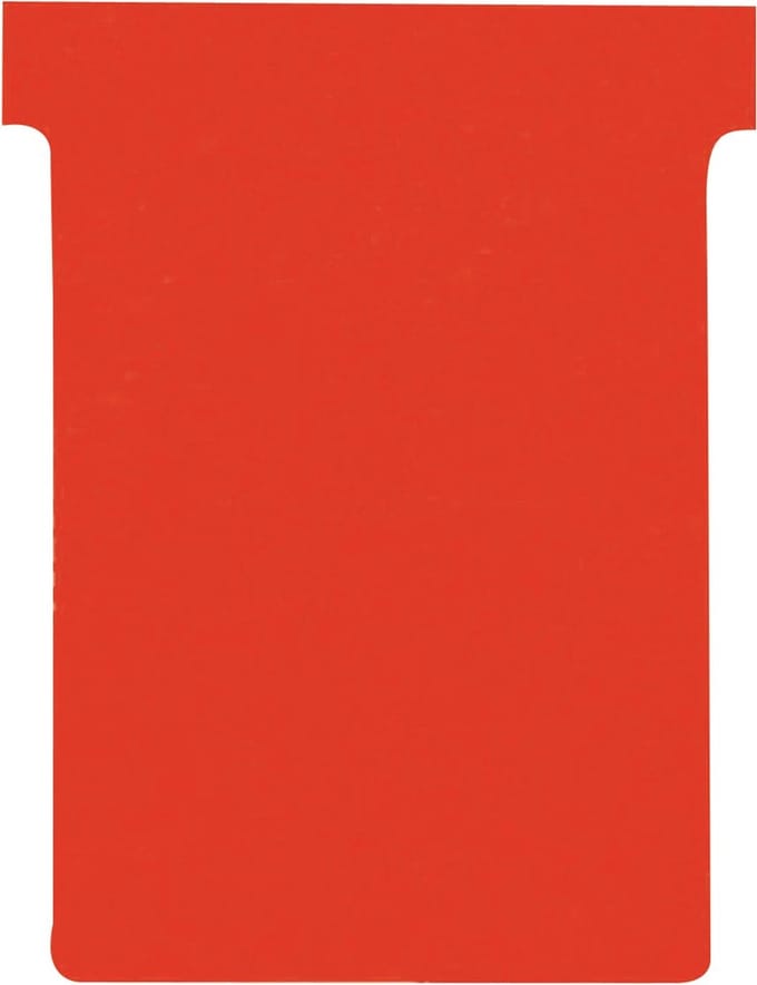 Nobo T-Kaart Planningskaarten - maat 3 Rood