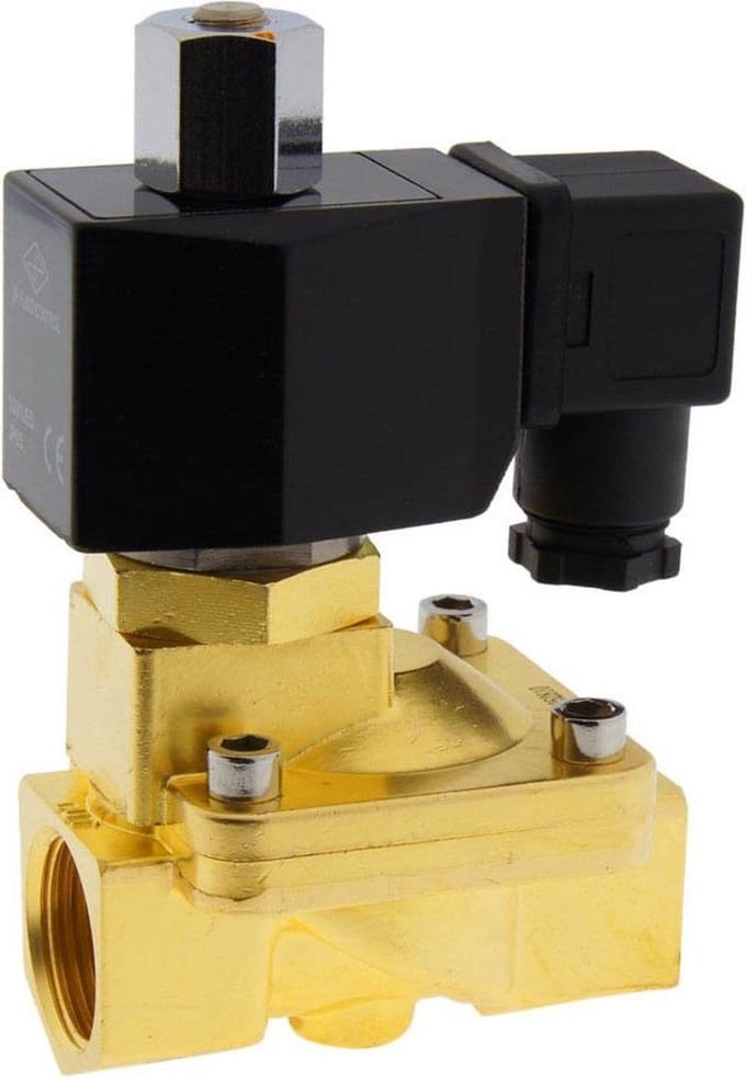 Magneetventiel ST-IB 3/4'' NO messing EPDM 0.5-13bar 24V DC - ST-IB034B200E-024DC